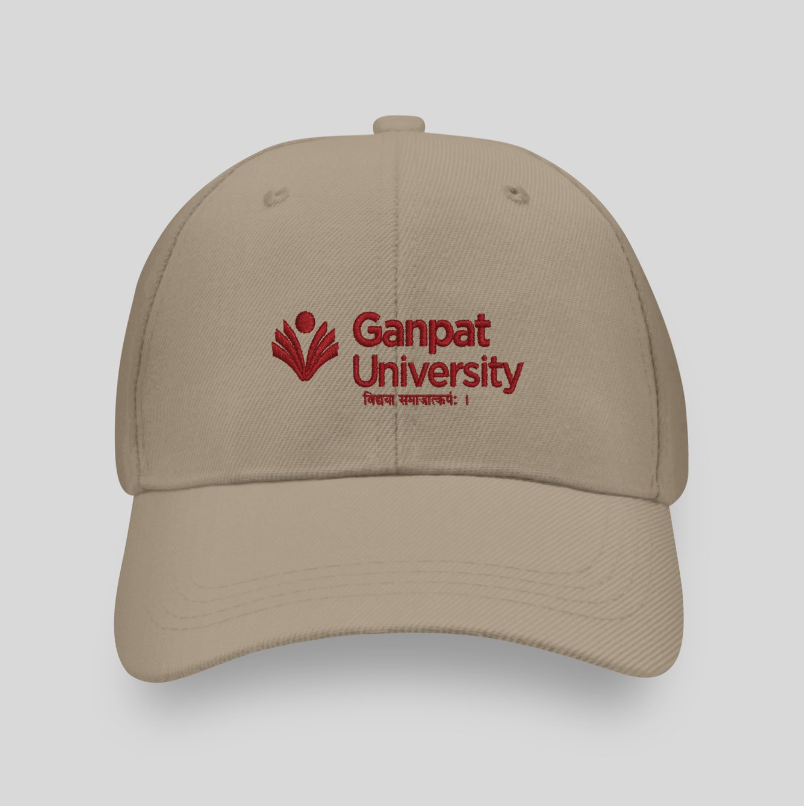 Embroidered Caps (Khaki)